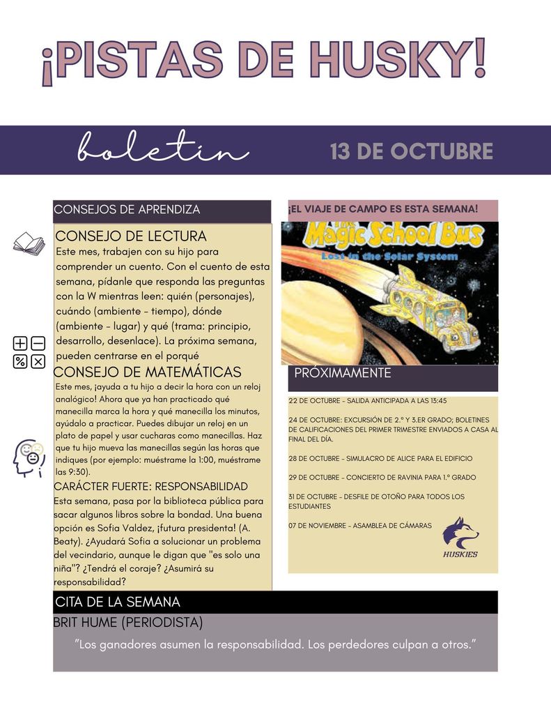 BOLETÍN SEMANAL