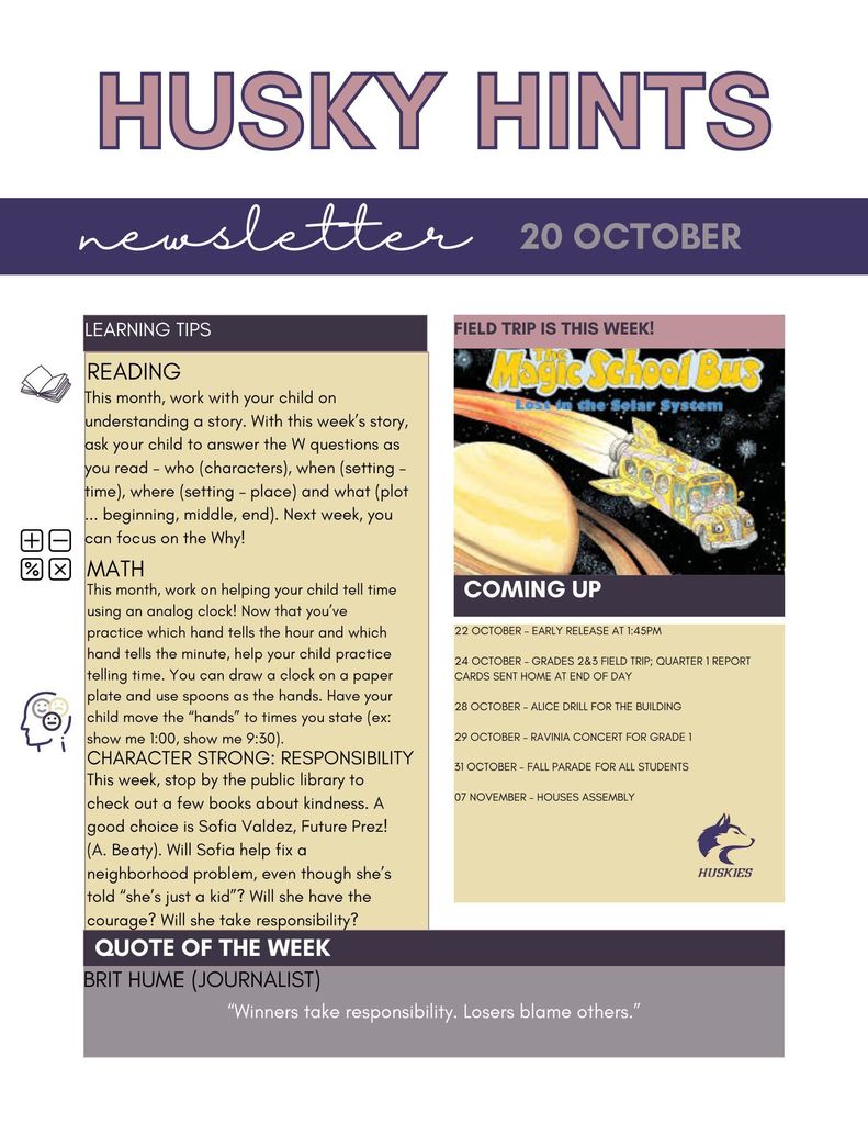 Weekly Newsletter