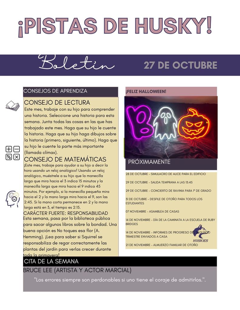 BOLETÍN SEMANAL