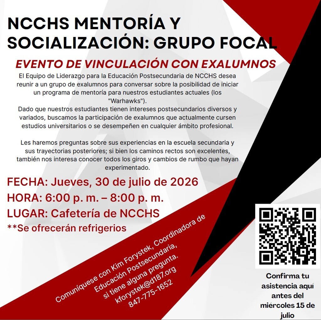 NCCHS MENTOR & MINGLE_FOCUS GROUP (SPA)