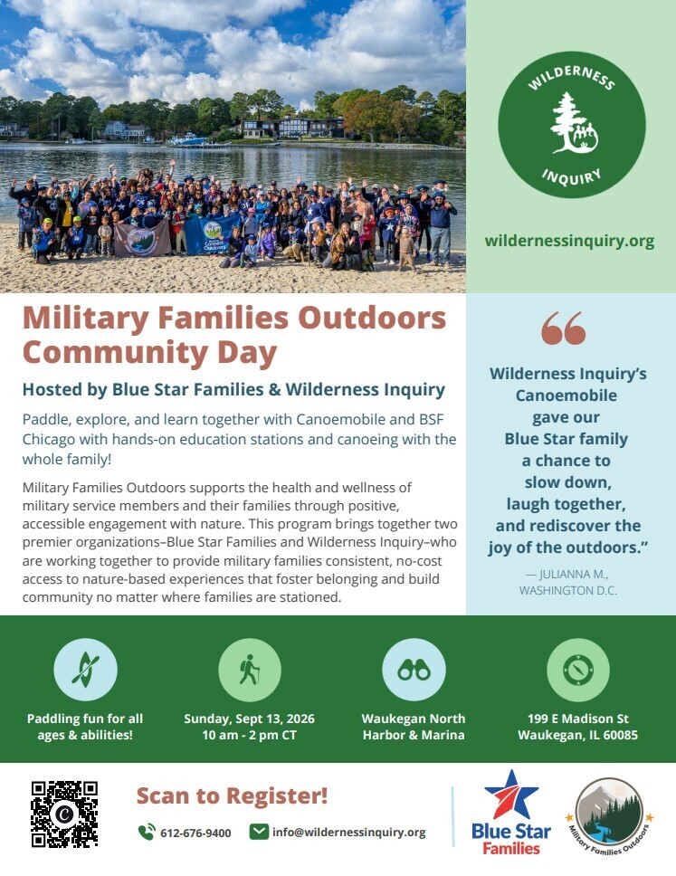 Military Families Outdoors Community Day