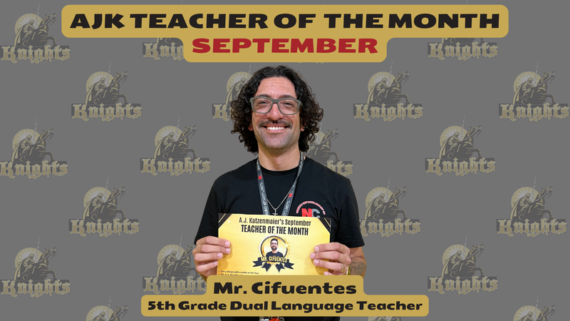 teacher of the month