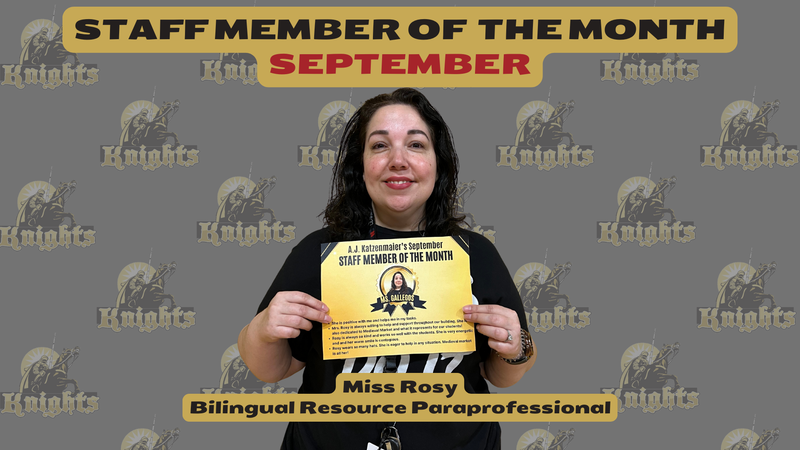 staff member of the month