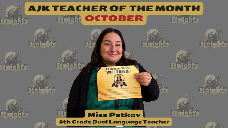teacher of the month