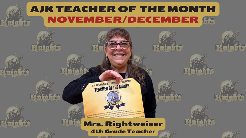 teacher of the month