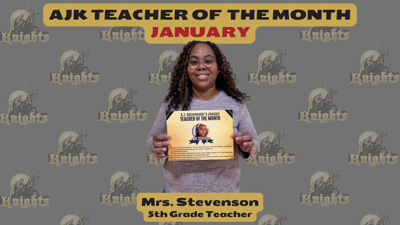 teacher of the month