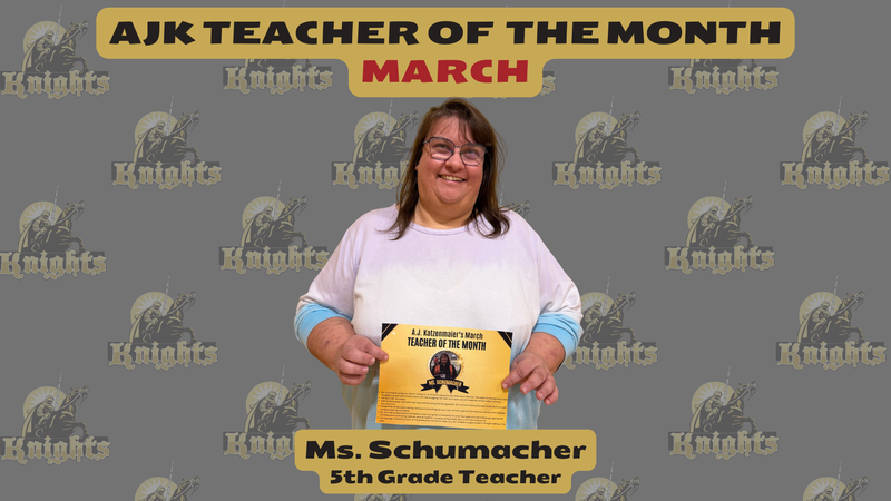 teacher of the month