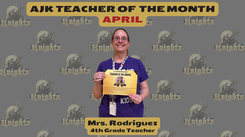 teacher of the month