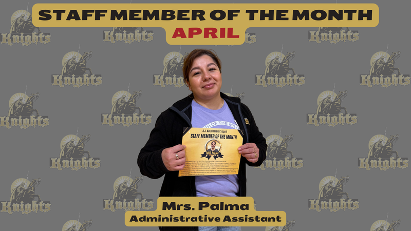 staff member of the month
