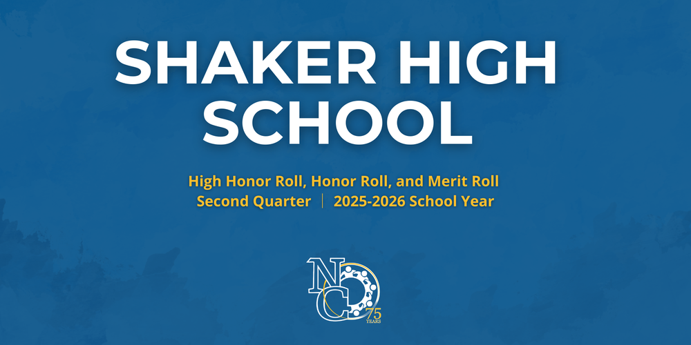 Shaker High School Honor Rolls 