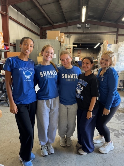 Girls soccer team at Mohawk Hudson Humane Society