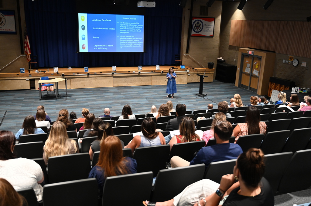 Kathleen Skeals Speaking to Teachers
