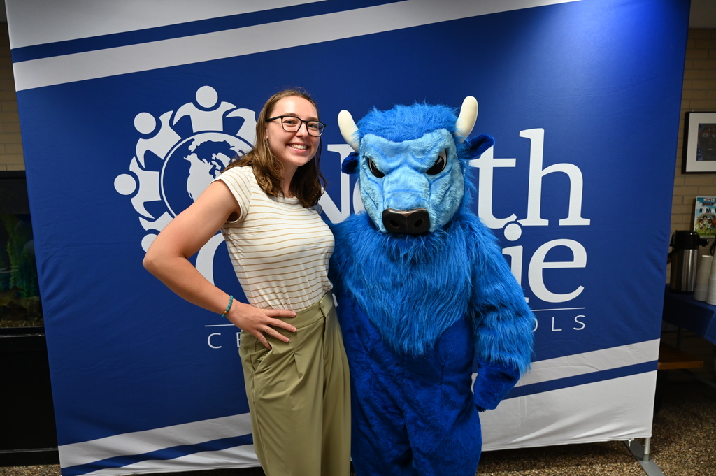 New Teacher with the Bison