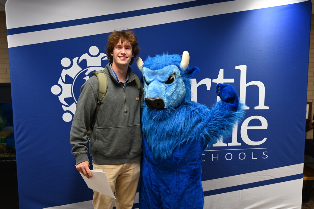 New Teacher with the Bison