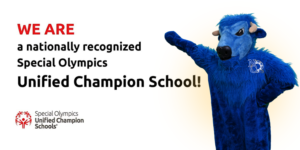 We are a national recognized Special Olympics Unified Champion School