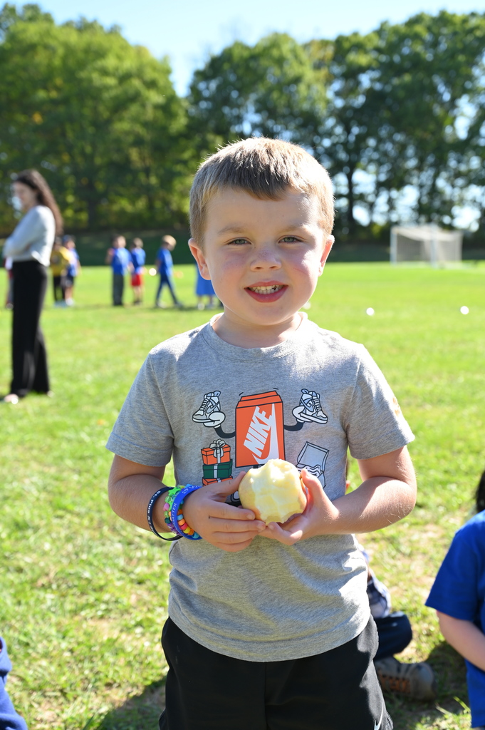 Blue Creek Student at Big Apple Crunch