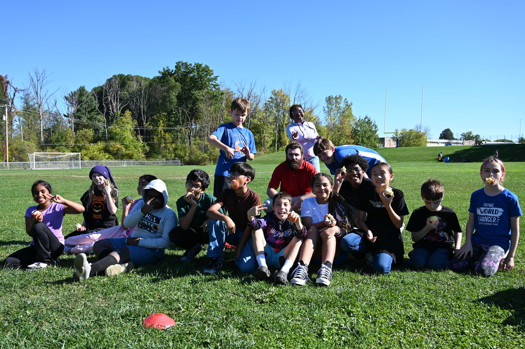 Blue Creek Students at Big Apple Crunch
