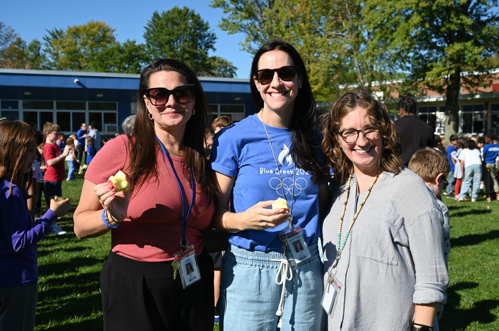 Blue Creek Teachers at Big Apple Crunch