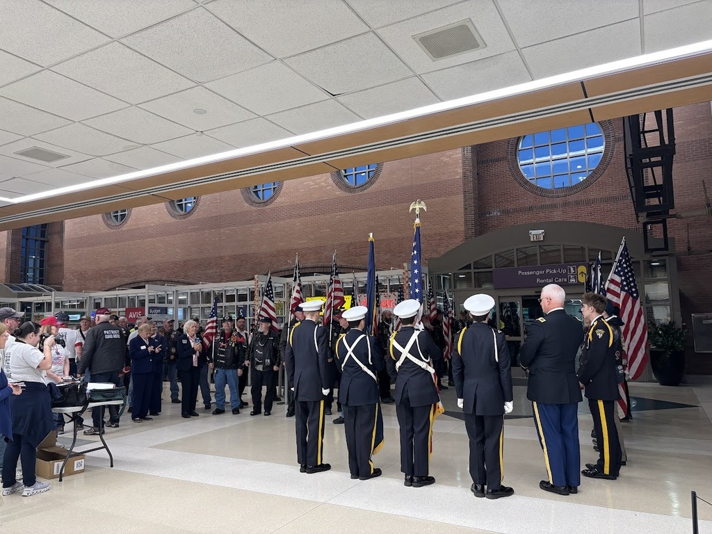Honor Military flight ceremony 