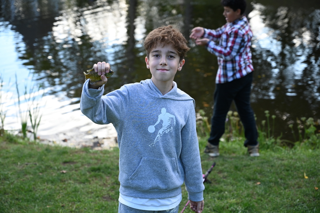 SMS Student caught fish