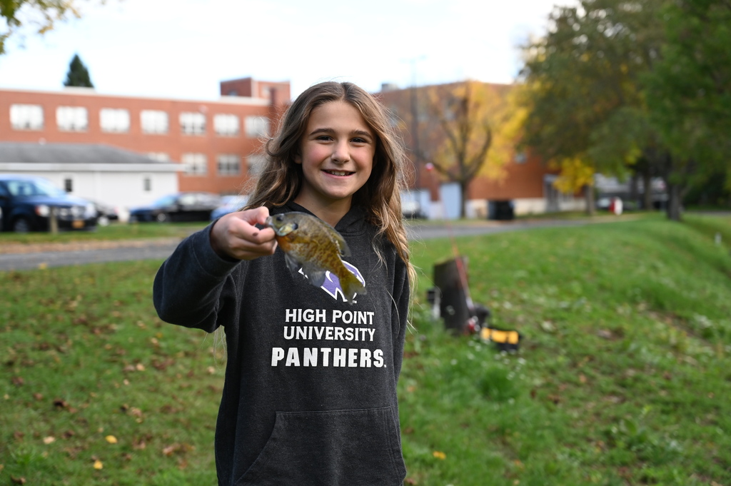 SMS Student caught fish