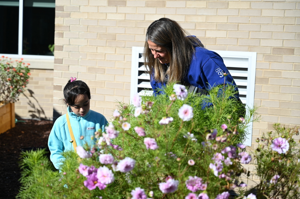 2nd Grade student with Mrs. Cost