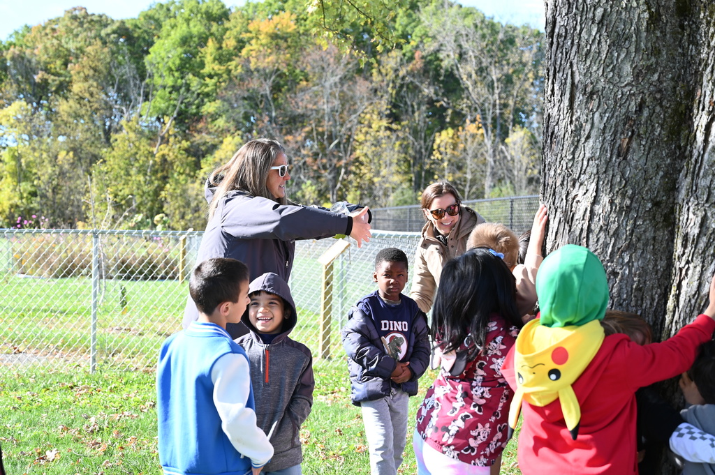 Ms. Cost teaches Blue Creek 1st graders