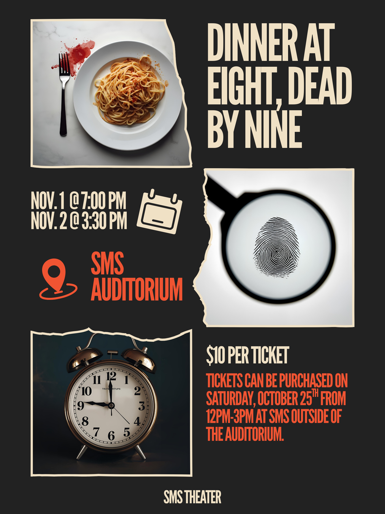 dinner at 8 dead by 9