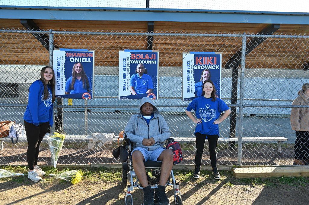 Unified Bocce celebrates senior night!