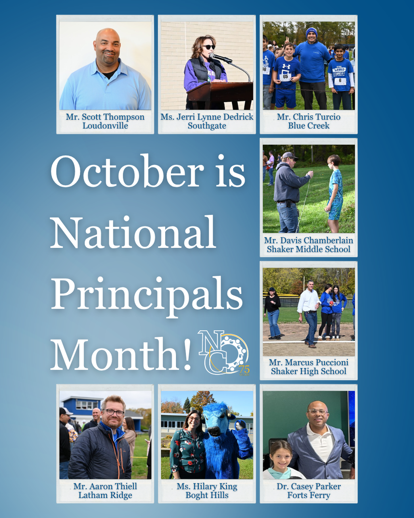 October is National Principals Month!
