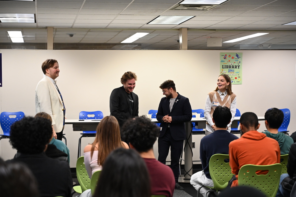 The four delegates from Estonia