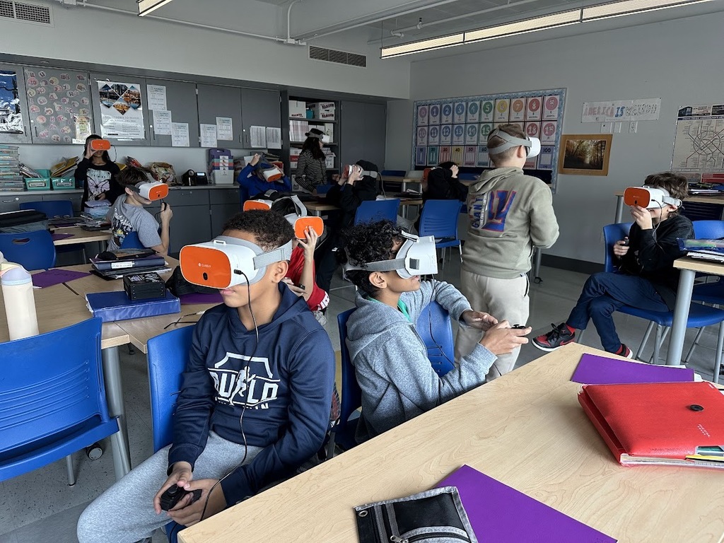 VR Goggles in Russian Class