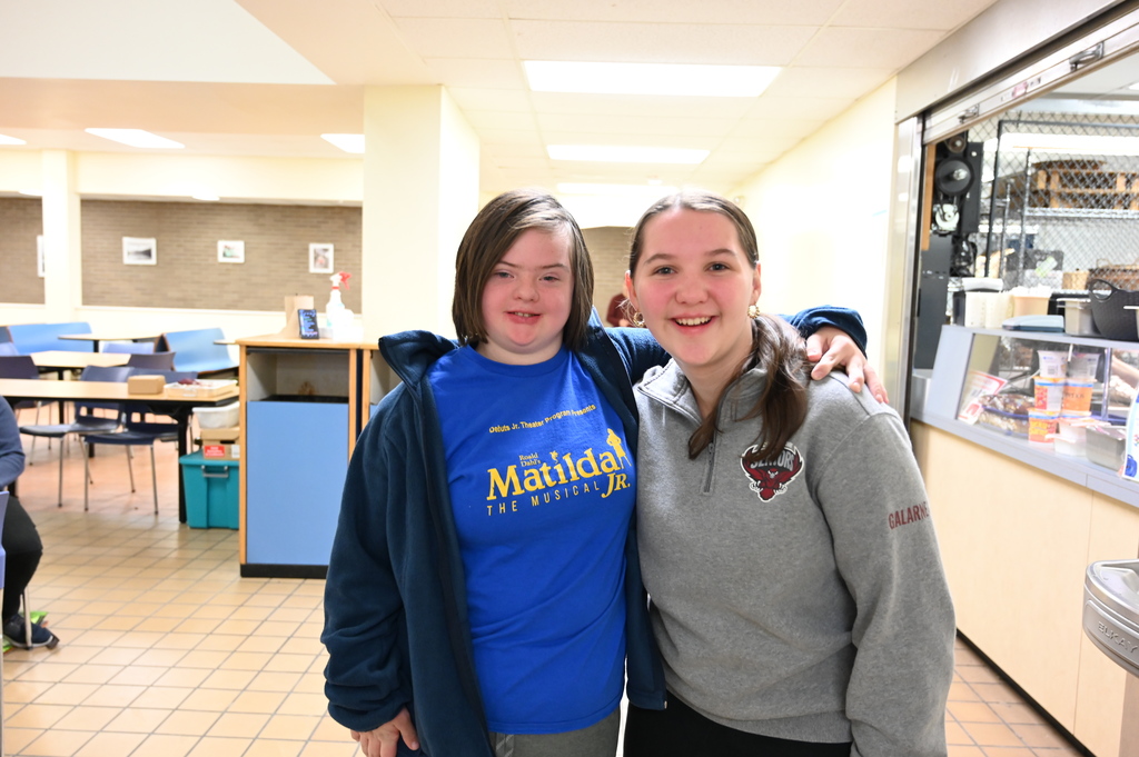 SHS student with Communications student