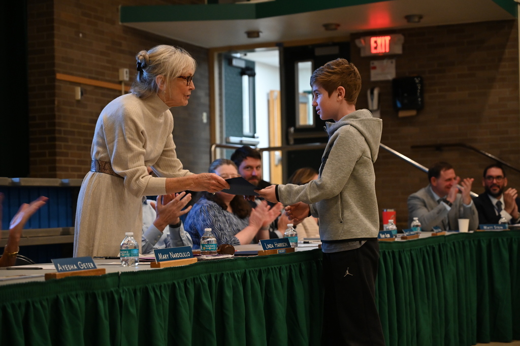Board of Education commends Nov. Kids Care recipients