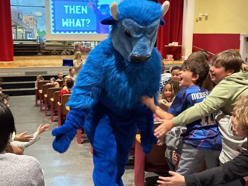 bison visit to loudonville