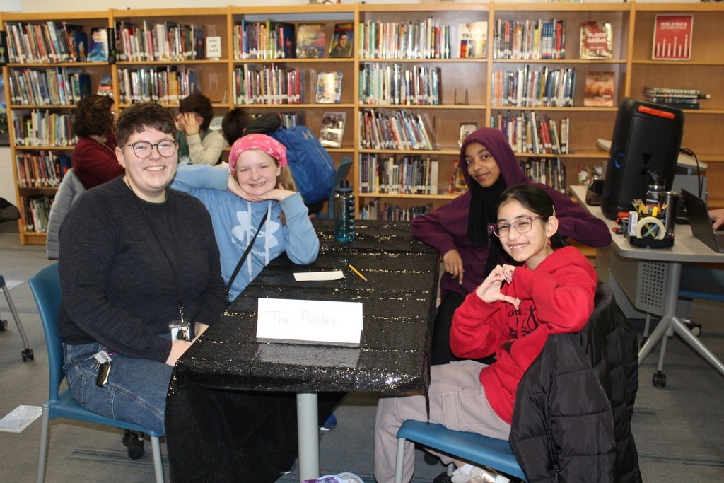 library trivia three students and a teacher