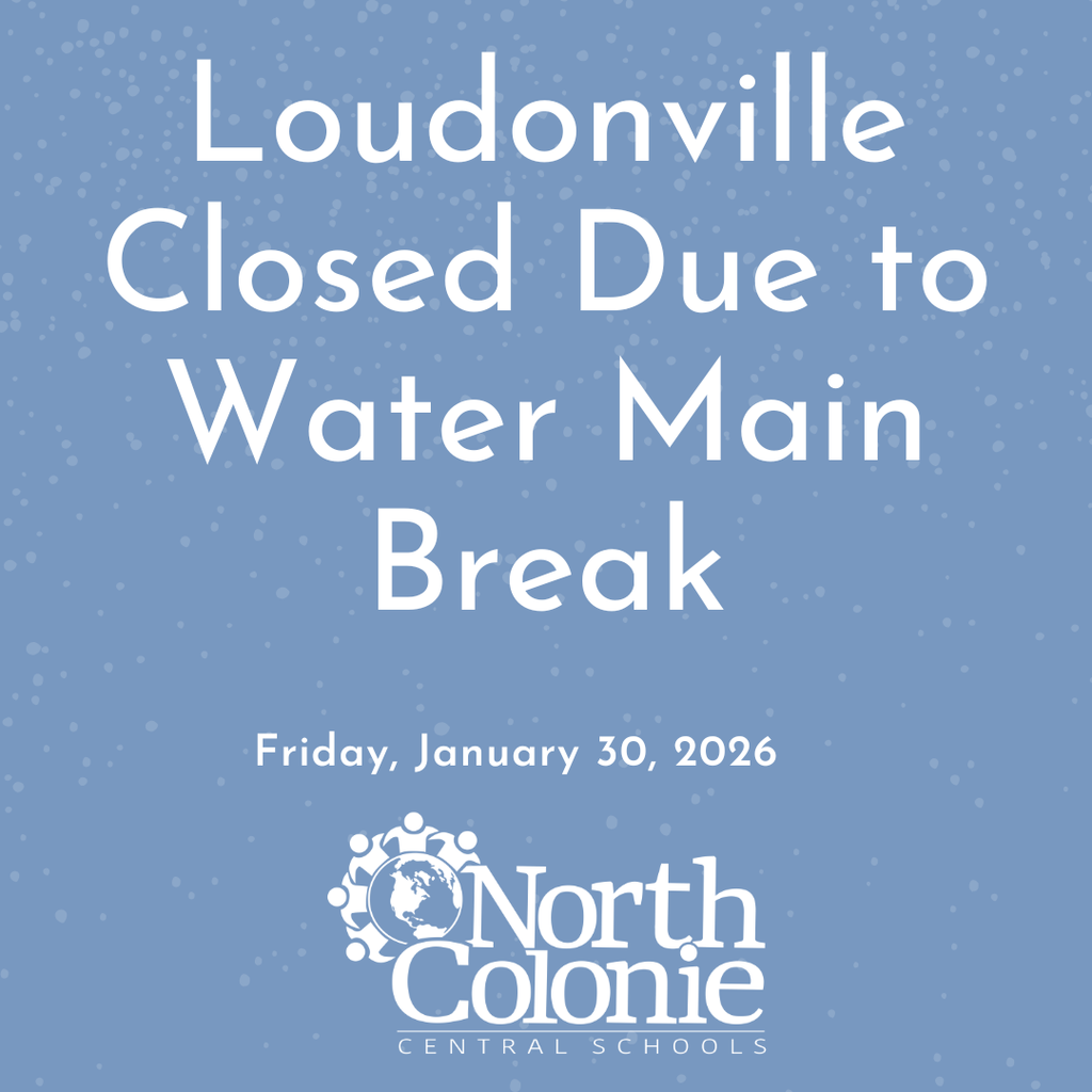 Loudonville Elementary School will be closed today, Friday, January 30, due to the ongoing water main break. Unfortunately, town crews have been unable to repair the break and are continuing to work to do so. The school is still without water, so we cannot safely have students or staff in the building today.  We apologize for the inconvenience and appreciate your patience and understanding.