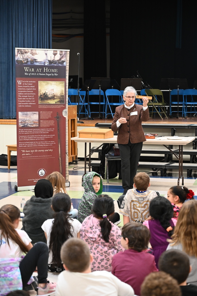 War of 1812 museum presentation