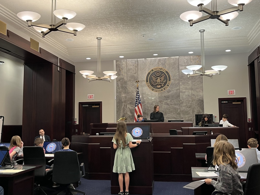 Mock trial for loudonville fifth graders