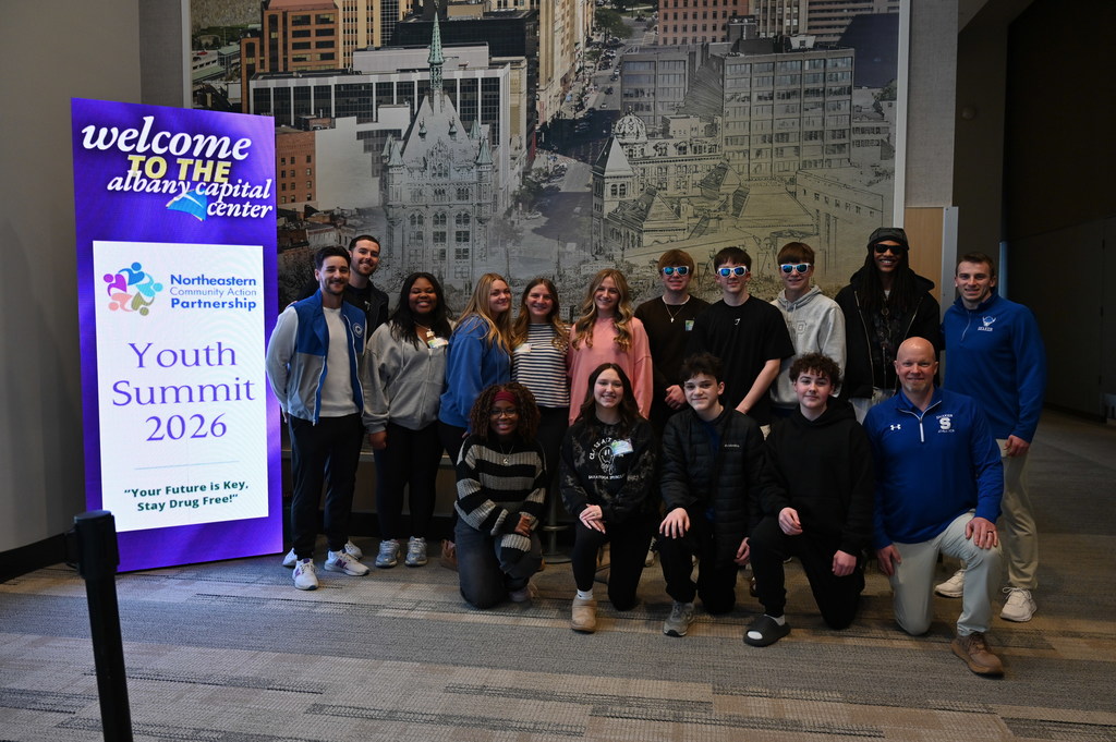 Shaker students and staff at NECAP Youth Summit 2026