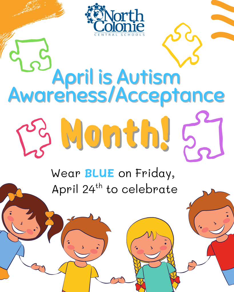 April is Autism Awareness/ Acceptance Month!