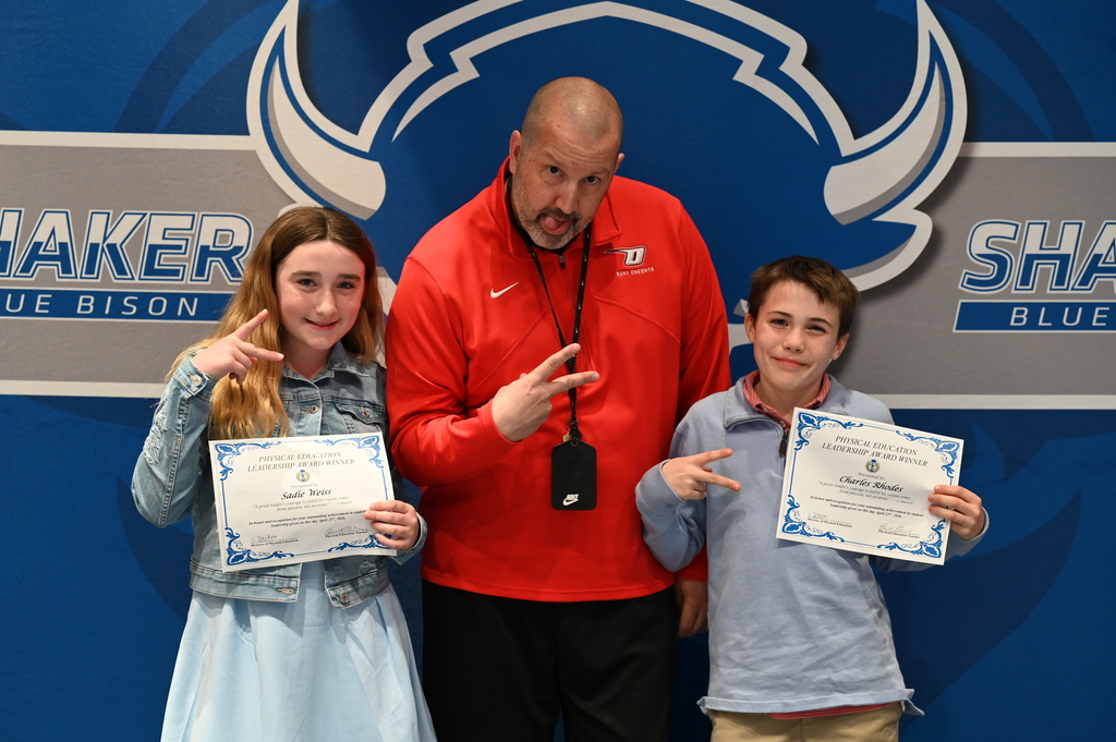 Loudonville P.E. Teacher with students