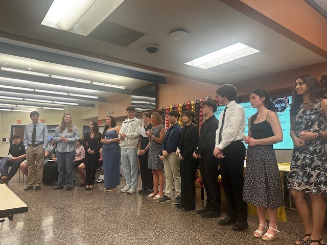 German Club students