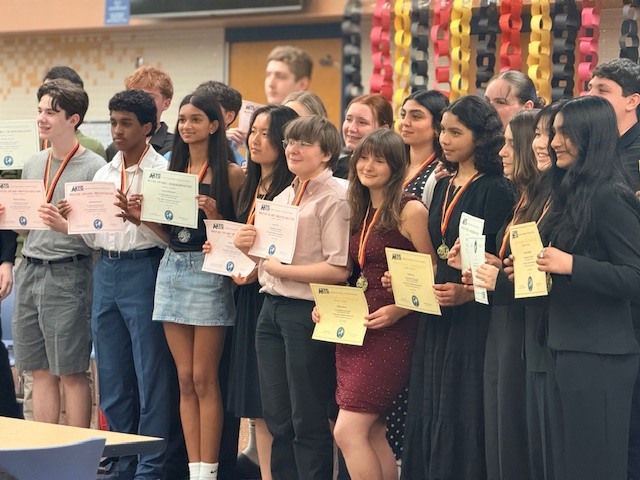 German Club students