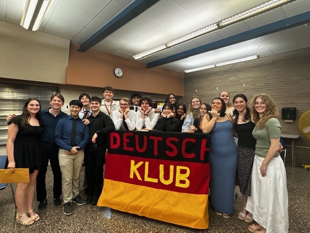 German Club students