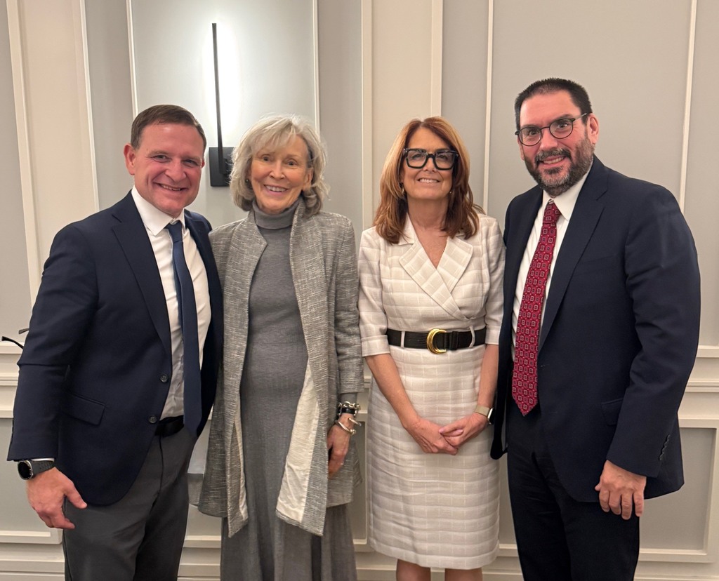 Matt Stein, Linda Harrison, Mary Nardolillo and Brian Carey standing next to each other