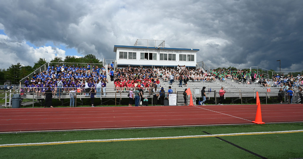 Arthur Walker Field bleachers