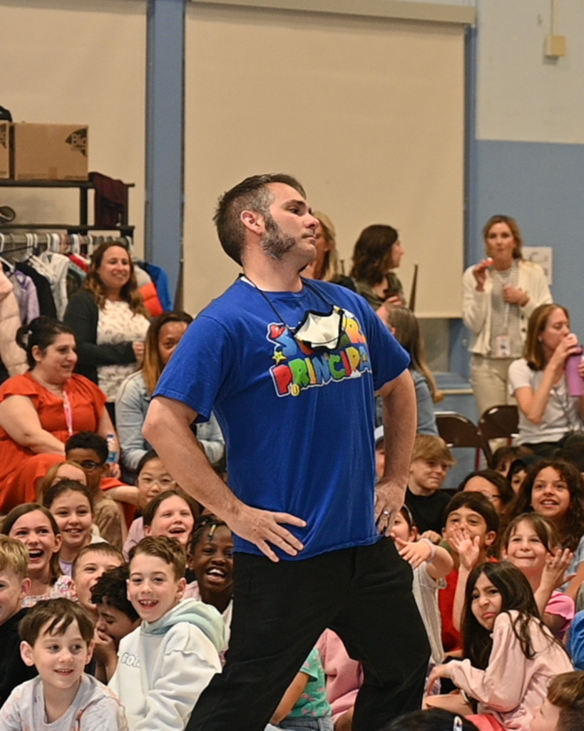 Mr. Turcio shows off mutton chops