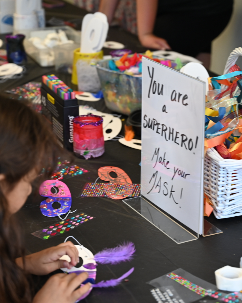 Make a superhero mask