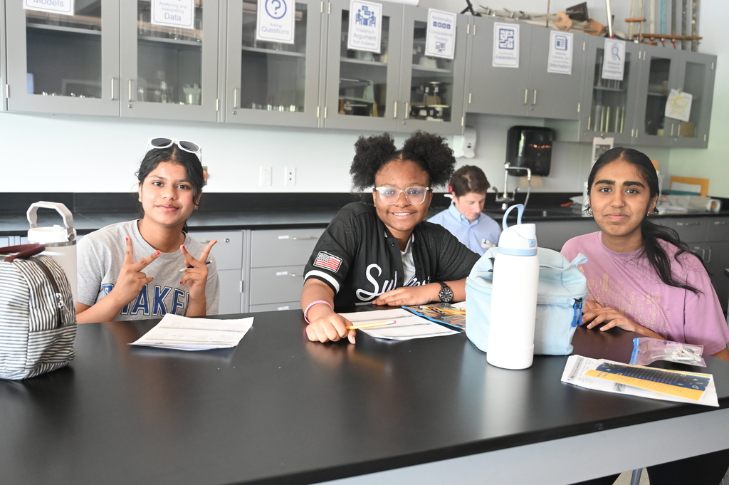 Shaker Middle School students